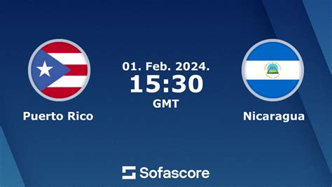 puerto rico vs nicaragua score